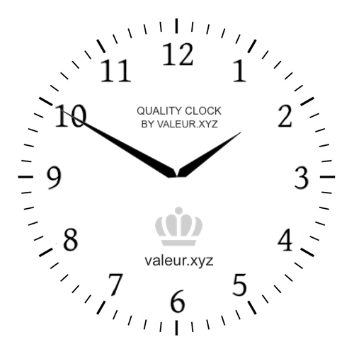 1:50 PM on an analog clock (One-fifty PM) Analog clock showing the time 1:50 PM