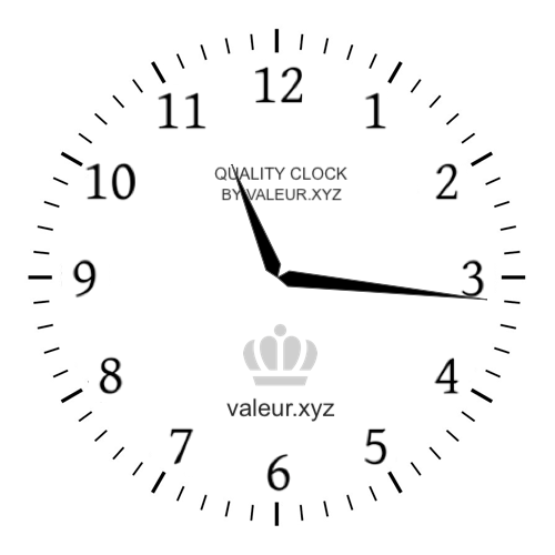 11:16 PM on an analog clock (Eleven-sixteen PM) Analog clock showing the time 11:16 PM