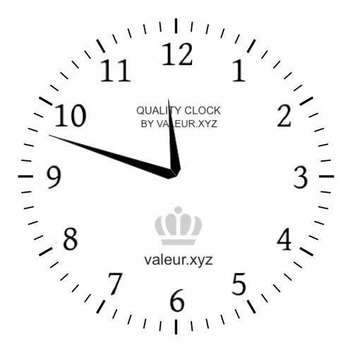 11:48 AM on an analog clock (Eleven-forty-eight AM) Analog clock showing the time 11:48 AM