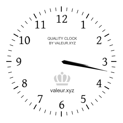 3:17 AM on an analog clock (Three-seventeen AM) Analog clock showing the time 3:17 AM