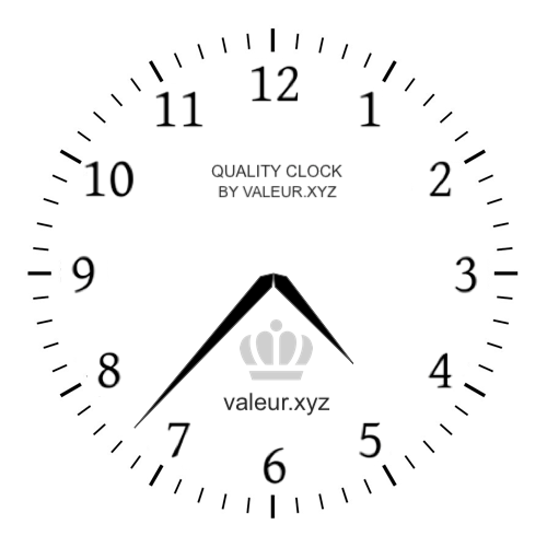 4:37 PM on an analog clock (Four-thirty-seven PM) Analog clock showing the time 4:37 PM