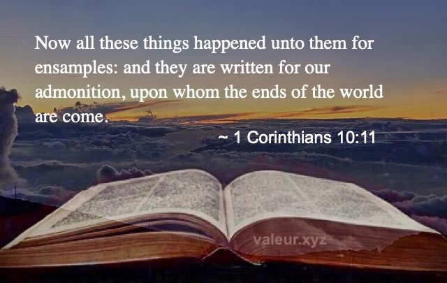 1 Corinthians 10:11