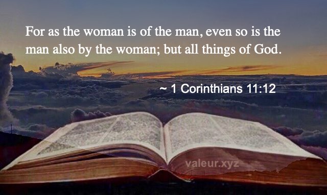 1 Corinthians 11:12