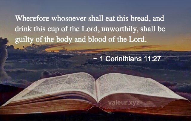 1 Corinthians 11:27