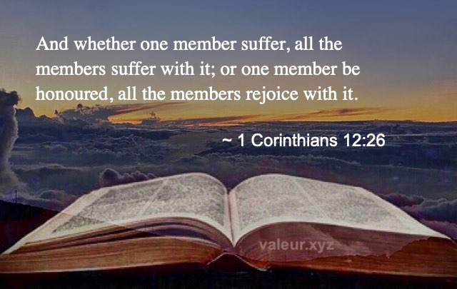 1 Corinthians 12:26