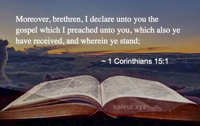 1 Corinthians 15:1