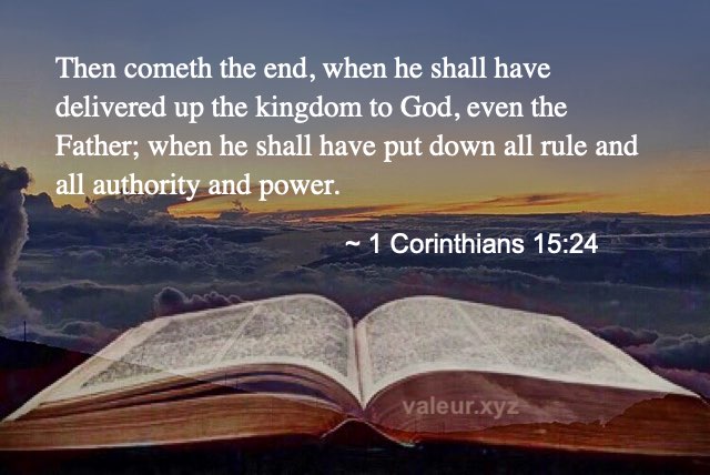 1 Corinthians 15:24