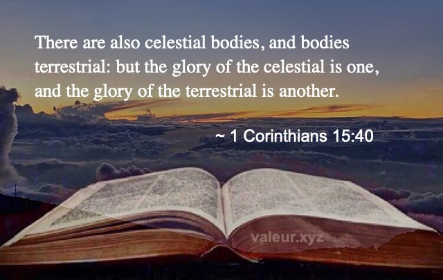 1 Corinthians 15:40