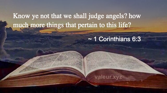 1 Corinthians 6:3