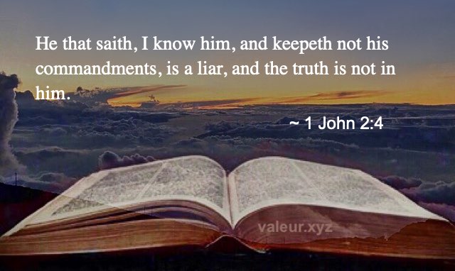 1 John 2:4