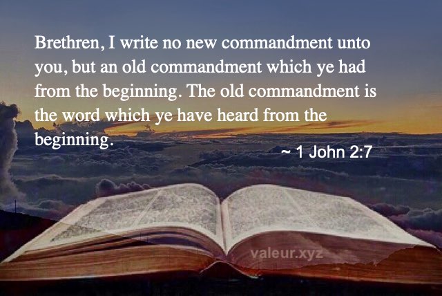 1 John 2:7