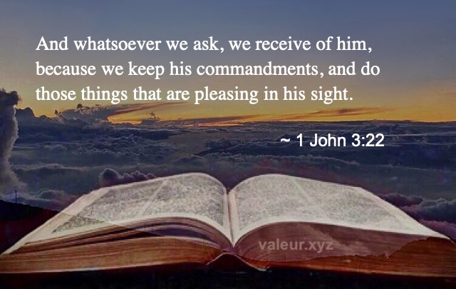 1 John 3:22