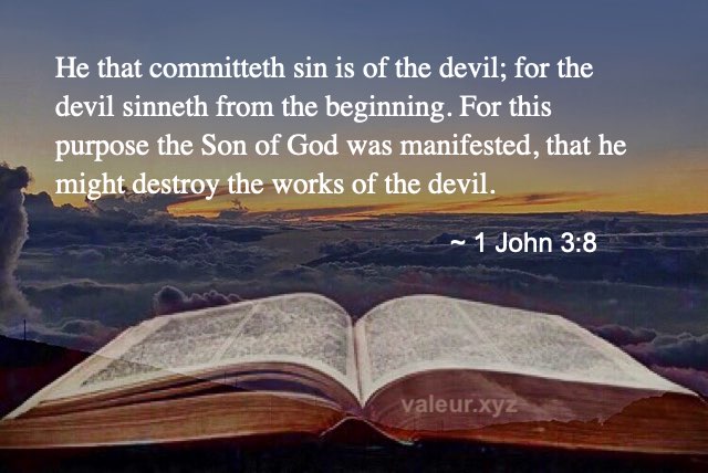 1 John 3:8