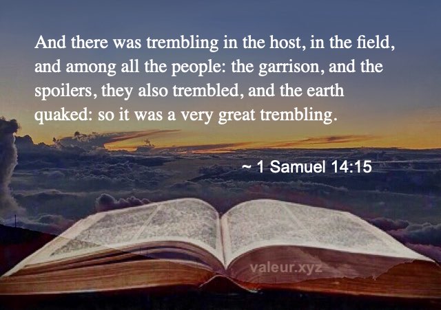 1 Samuel 14:15