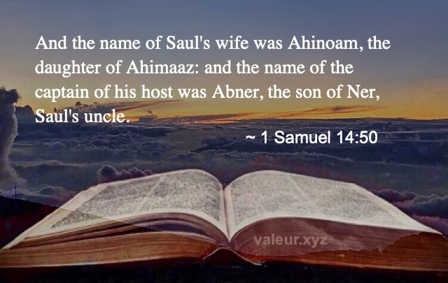 1 Samuel 14:50