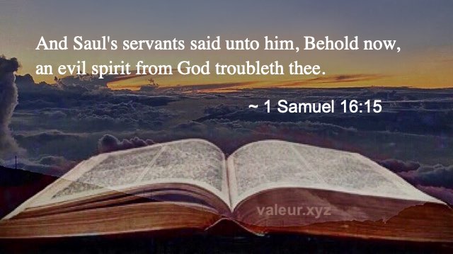 1 Samuel 16:15