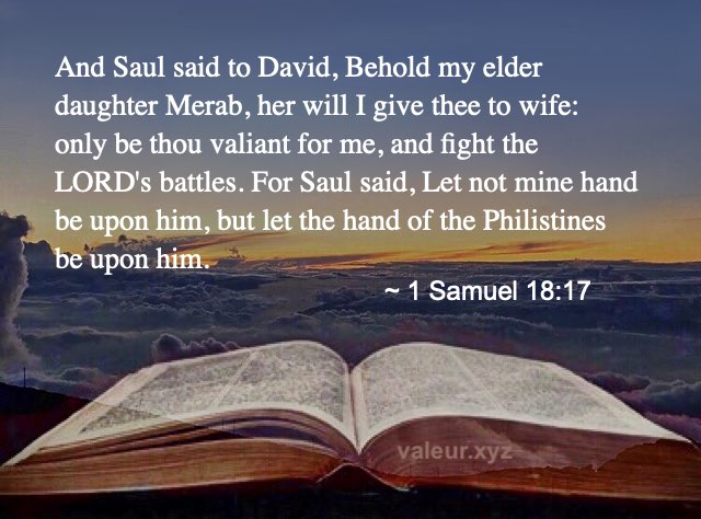 1 Samuel 18:17