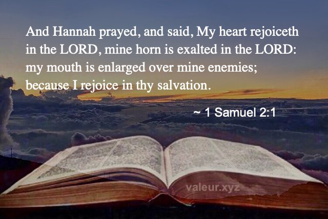 1 Samuel 2:1