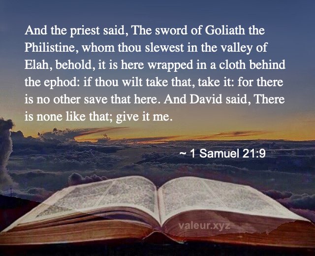 1 Samuel 21:9