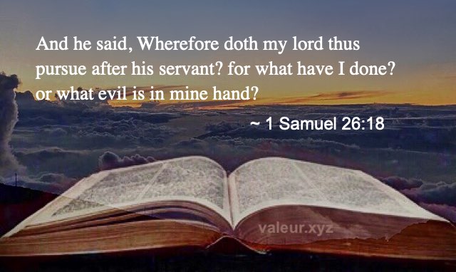 1 Samuel 26:18