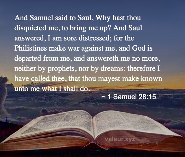 1 Samuel 28:15