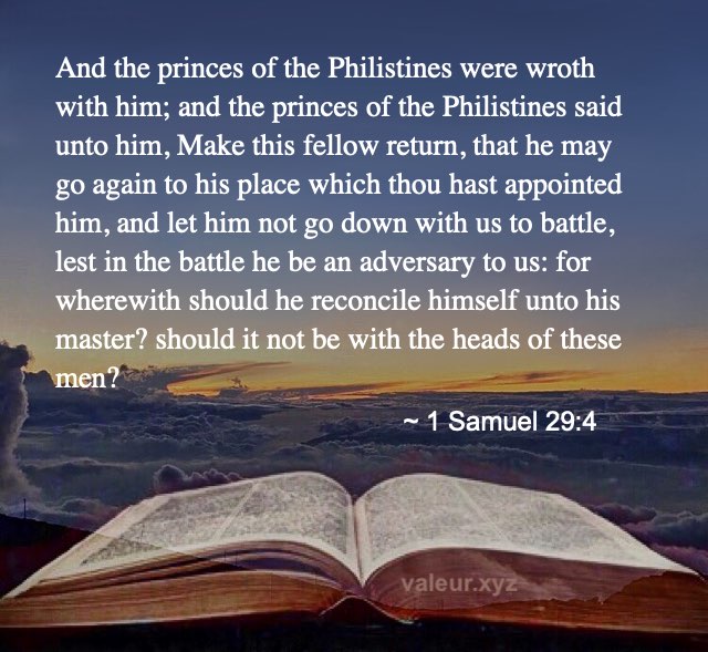 1 Samuel 29:4