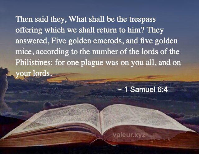 1 Samuel 6:4