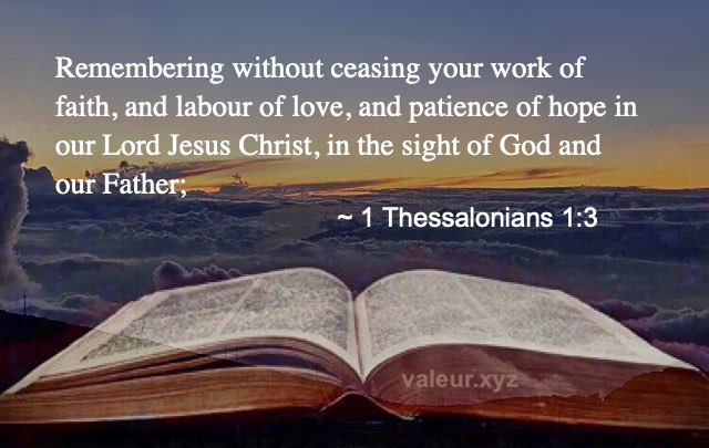 1 Thessalonians 1:3
