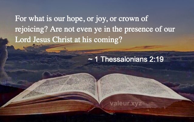 1 Thessalonians 2:19