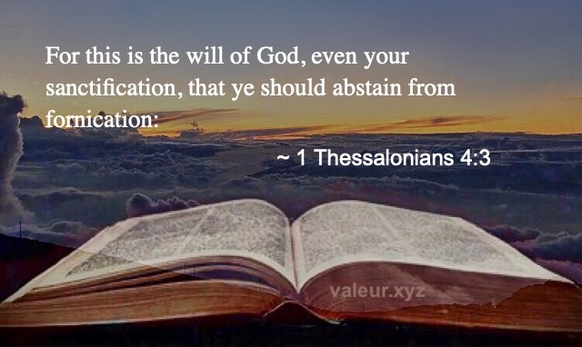 1 Thessalonians 4:3
