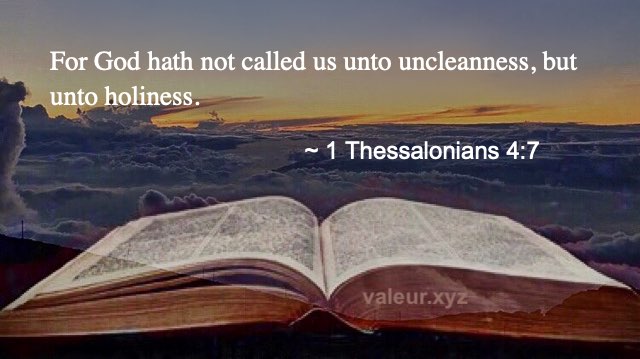1 Thessalonians 4:7