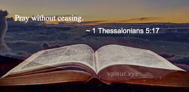 1 Thessalonians 5:17