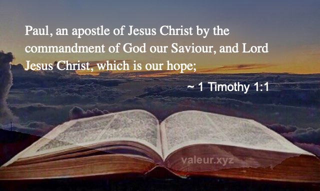 1 Timothy 1:1