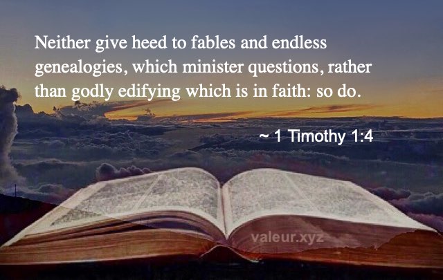 1 Timothy 1:4