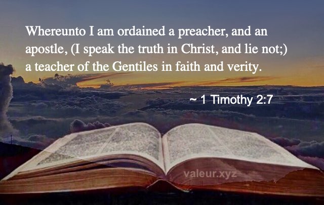 1 Timothy 2:7