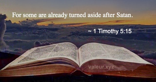 1 Timothy 5:15