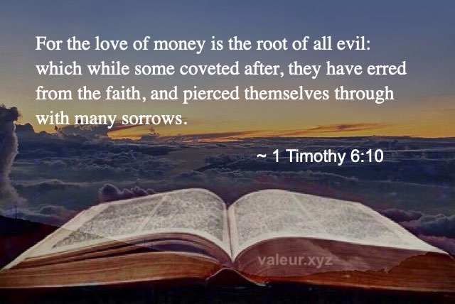 1 Timothy 6:10