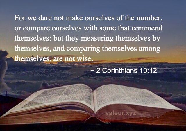 2 Corinthians 10:12