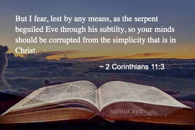 2 Corinthians 11:3