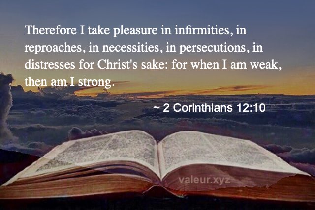 2 Corinthians 12:10