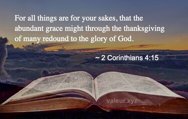 2 Corinthians 4:15