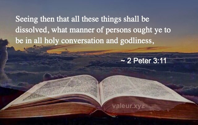 2 Peter 3:11