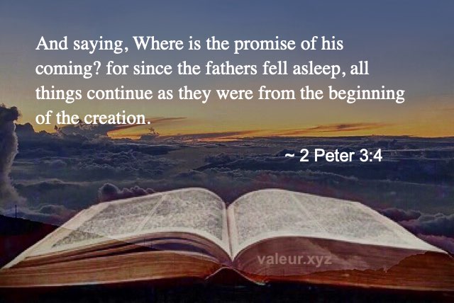 2 Peter 3:4