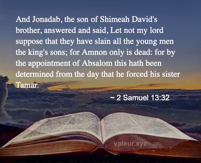 2 Samuel 13:32