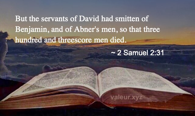 2 Samuel 2:31