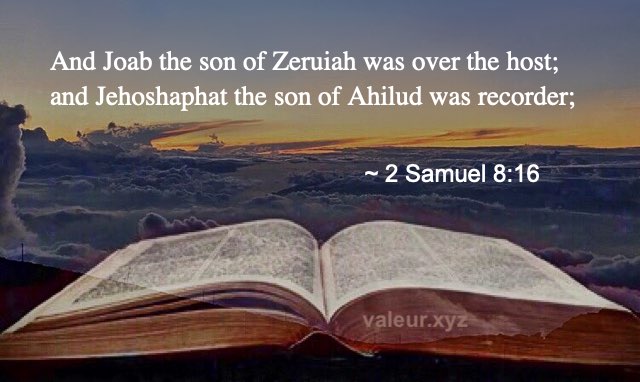 2 Samuel 8:16