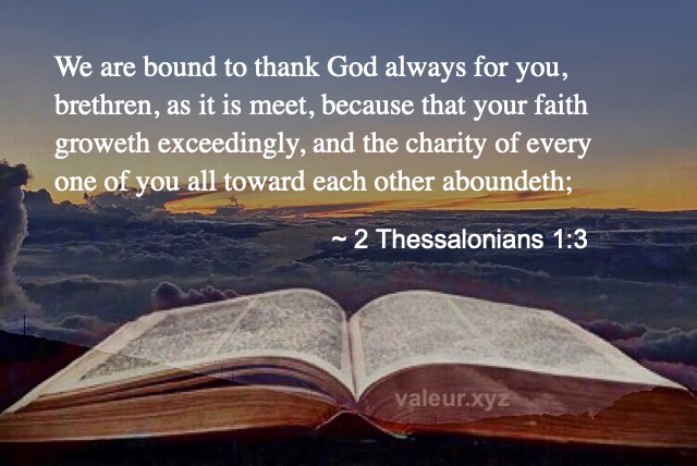 2 Thessalonians 1:3