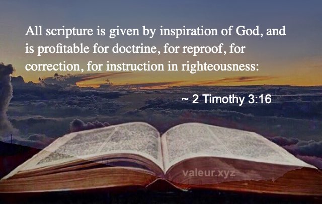 2 Timothy 3:16