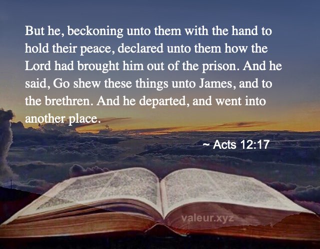 Acts 12:17