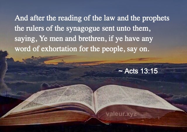 Acts 13:15